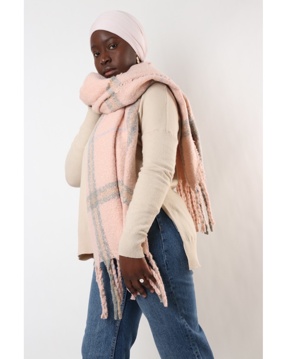 Rectangular rectangular Elegance scarf