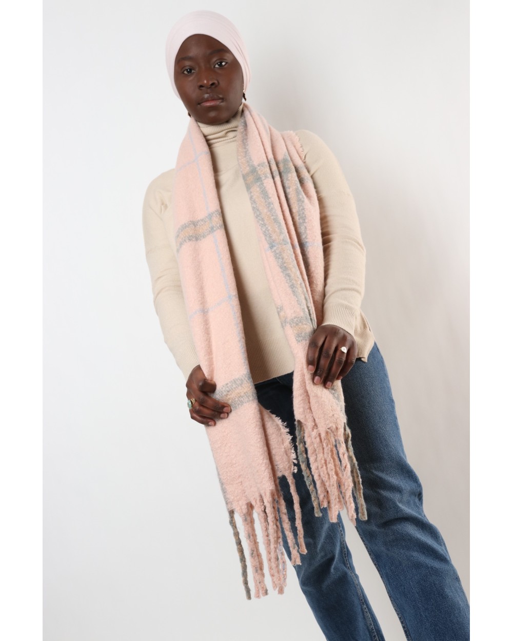 Rectangular rectangular Elegance scarf