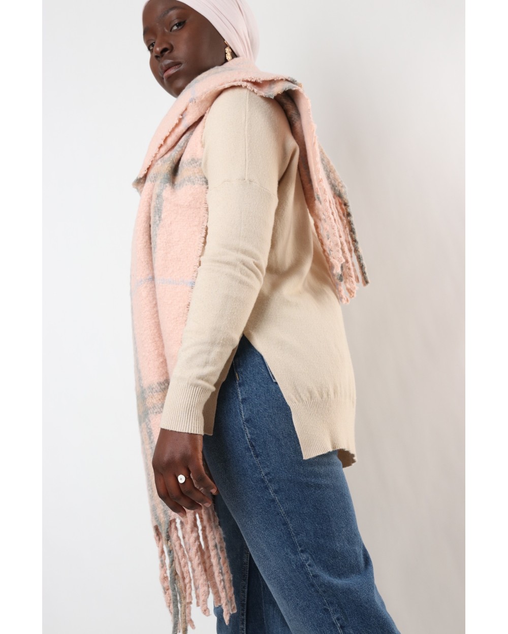 Rectangular rectangular Elegance scarf