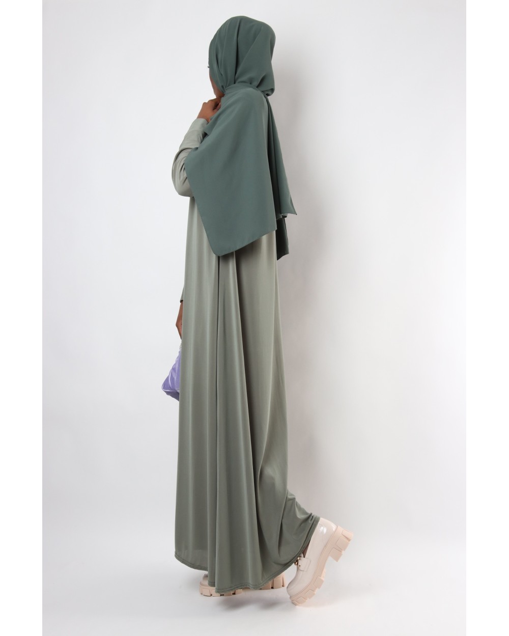Chloe premium jersey long dress