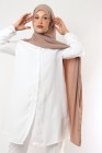 Hijab Soie de Médine Ebruli