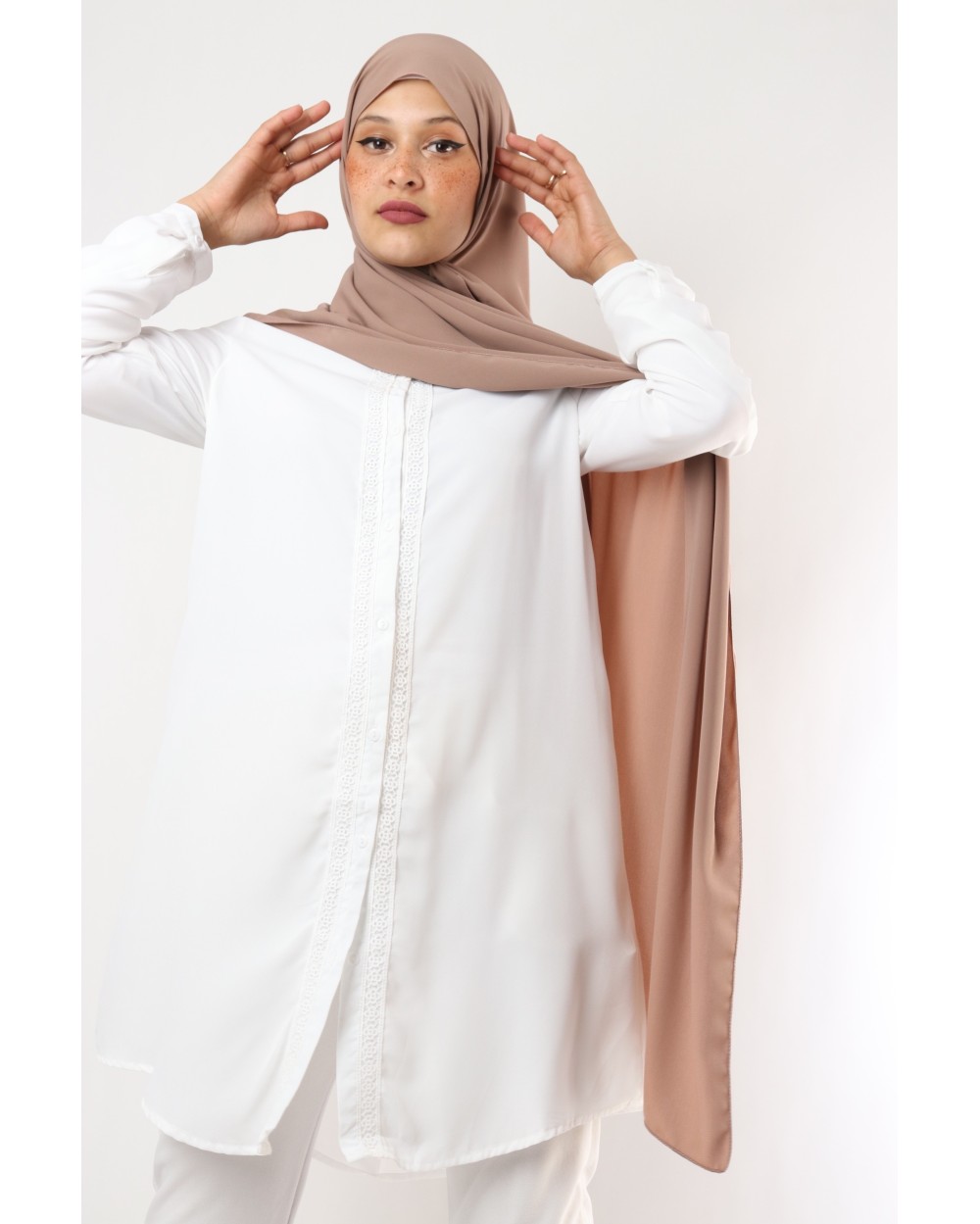 Hijab Soie de Médine Ebruli
