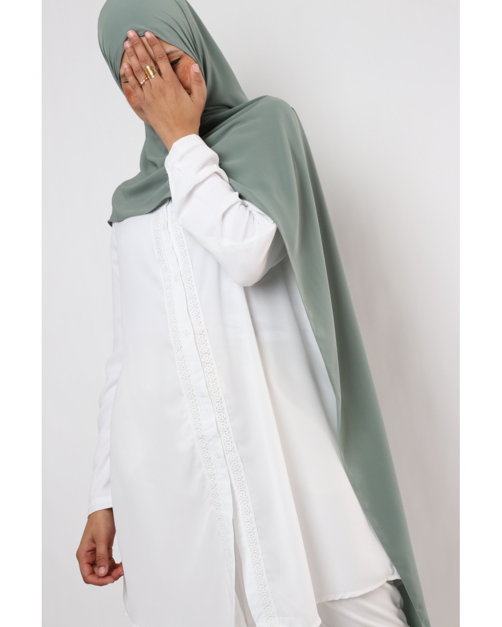 Hijab Soie de Médine Ebruli