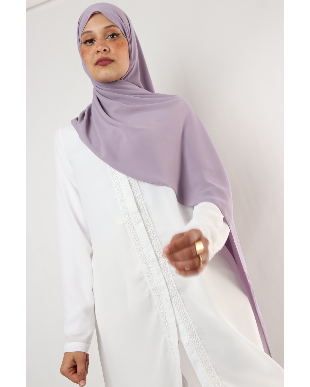 Hijab Soie de Médine Ebruli