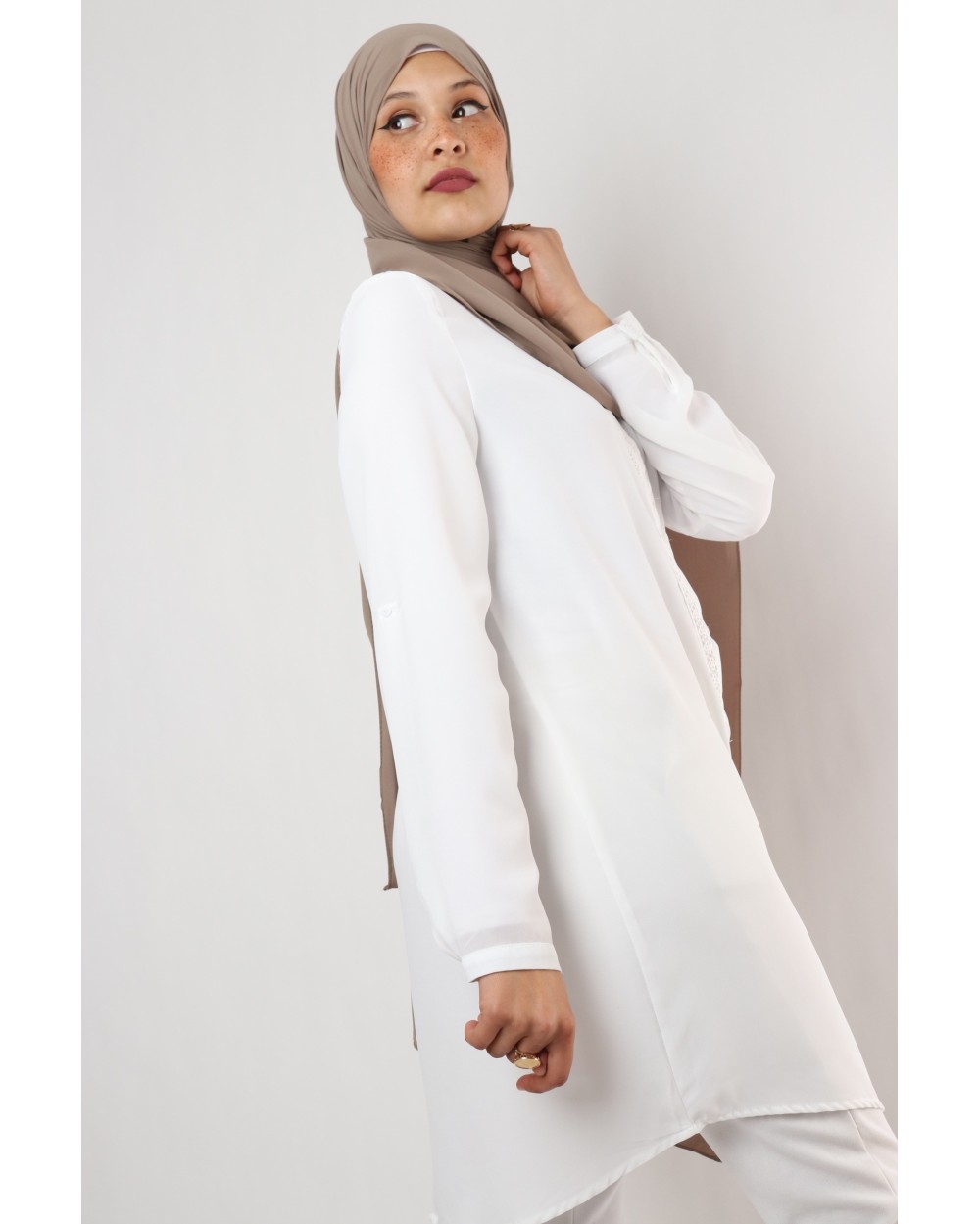 Hijab Soie de Médine Ebruli