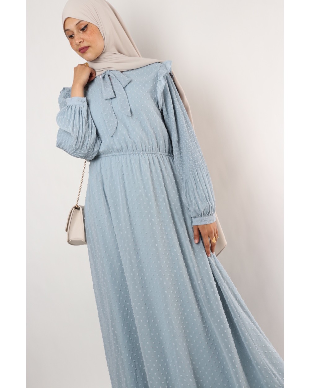 Robe Rukkya plumetis