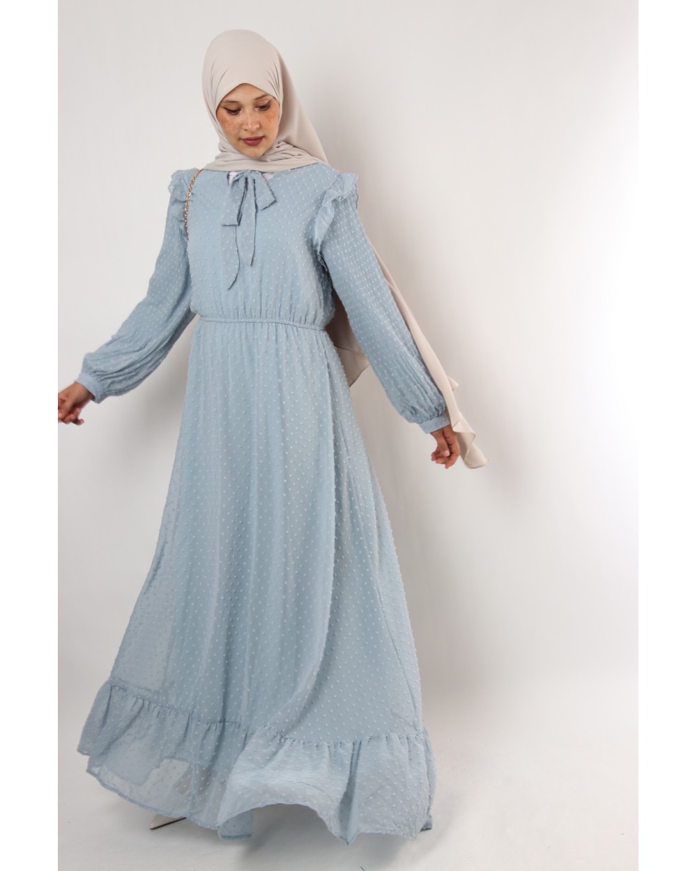 Robe Rukkya plumetis