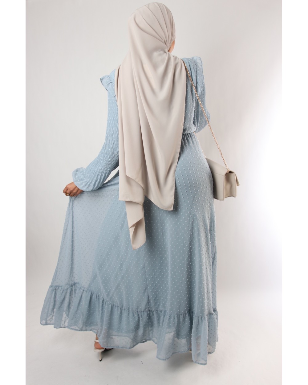 Robe Rukkya plumetis