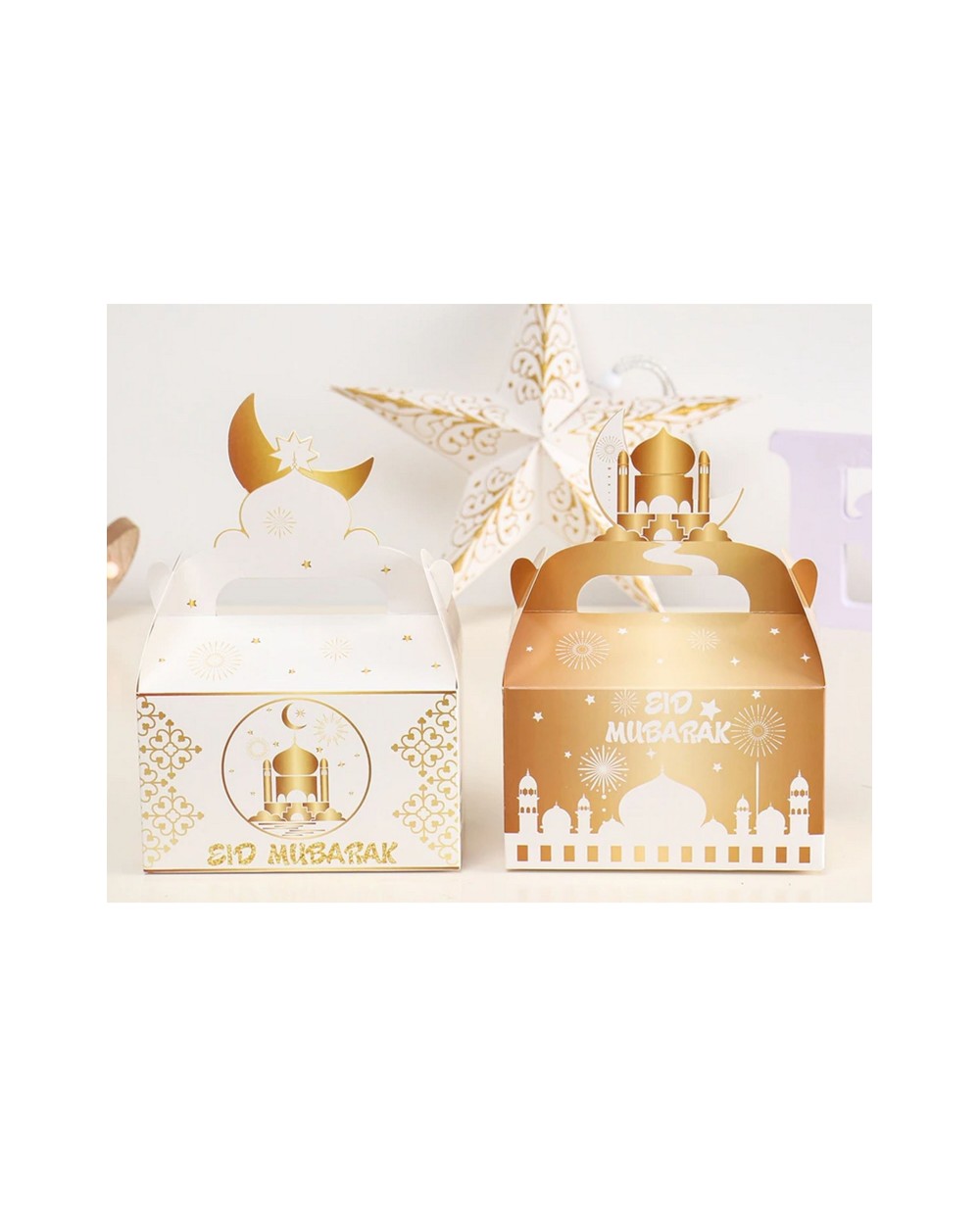 Lot of 2 boxes for cakes, sweets and small gifts