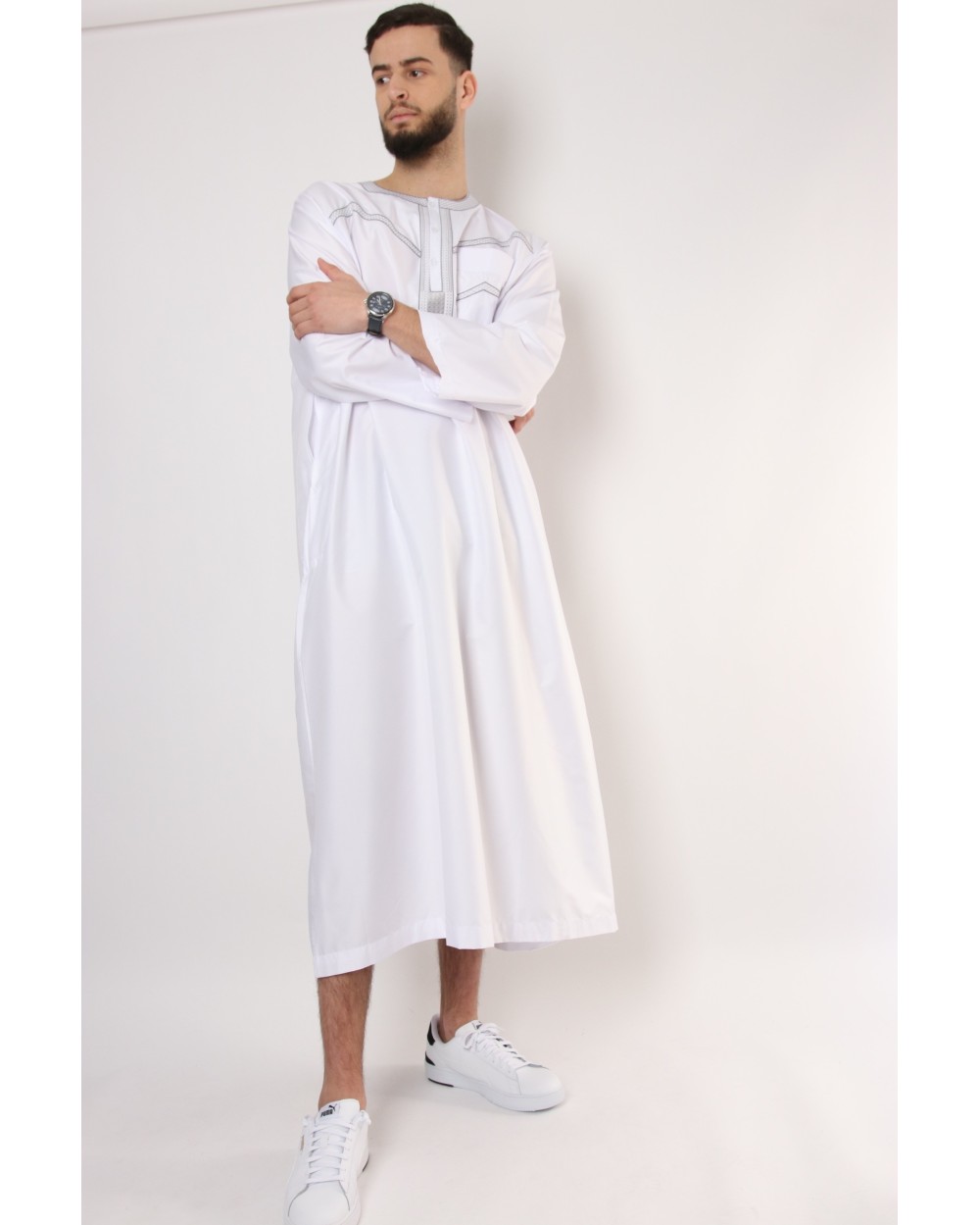 Long Kamees Zein quadrille