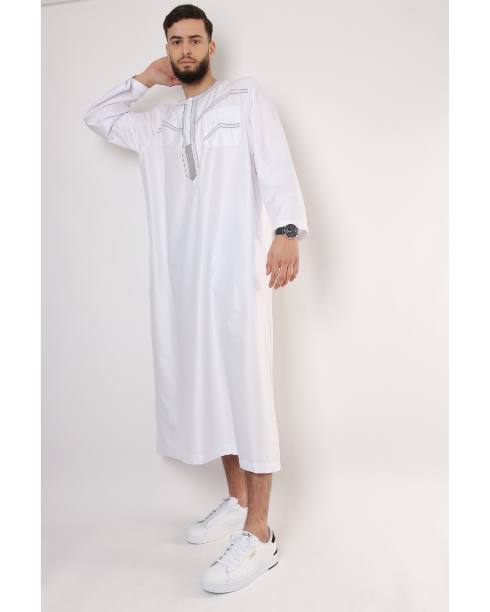 Long Kamees Zein quadrille