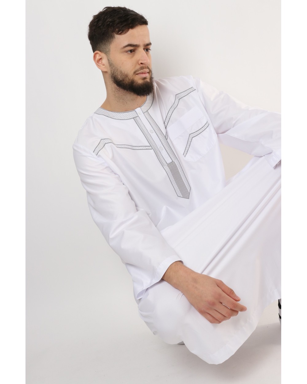 Long Kamees Zein quadrille