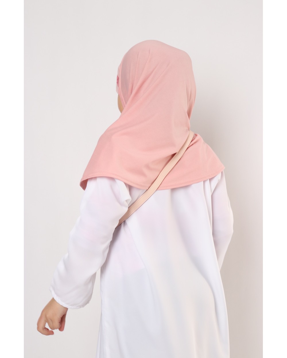 Hijab à enfiler pour fille paillettes