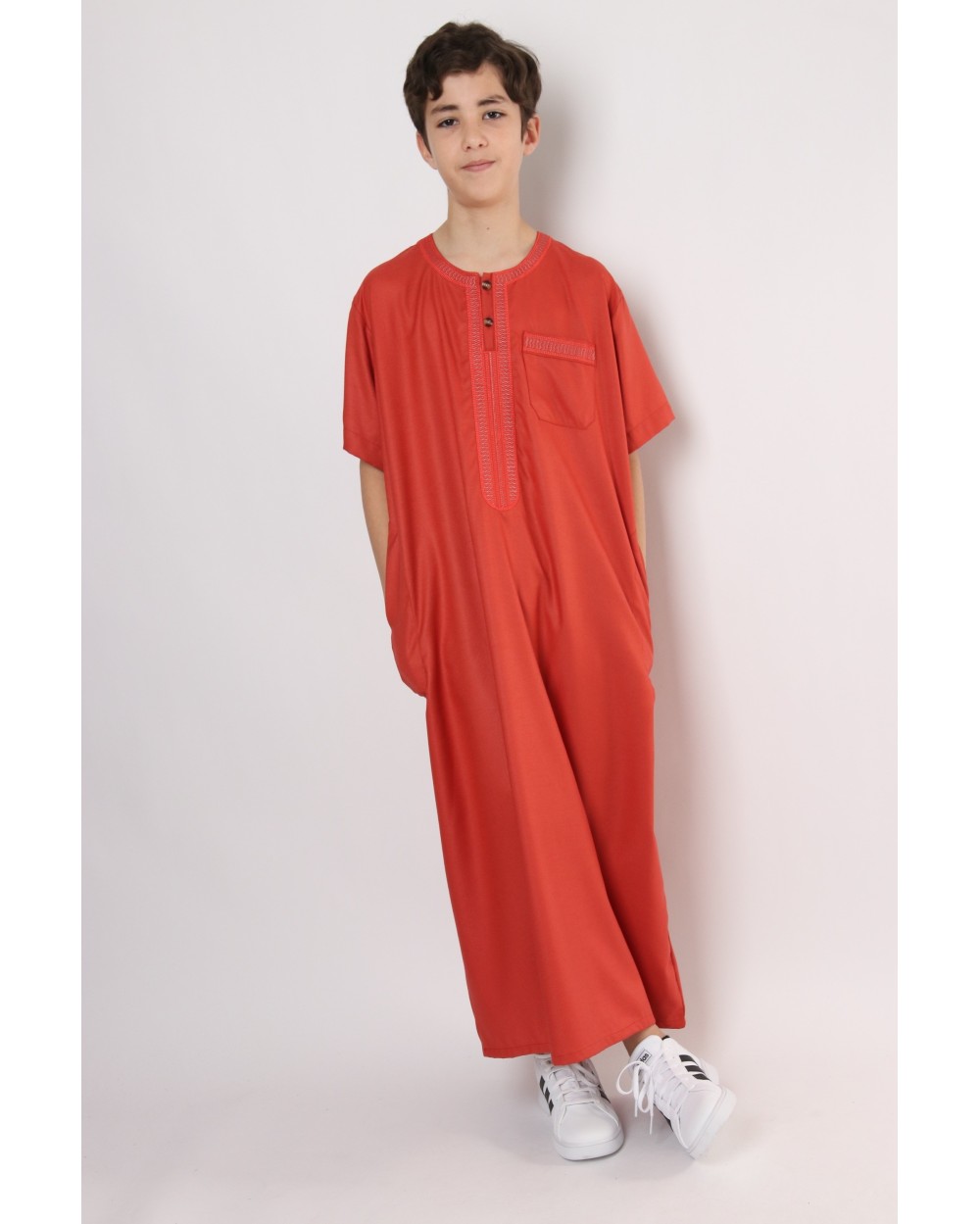 Qamis enfant Zein manches courtes Cairo