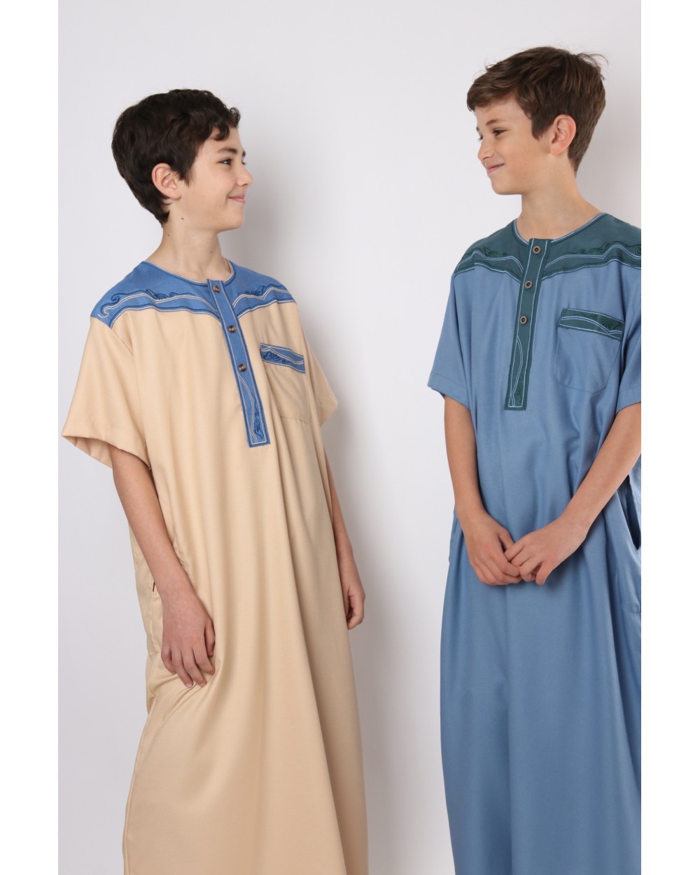 Children's Kamees with tribal pattern