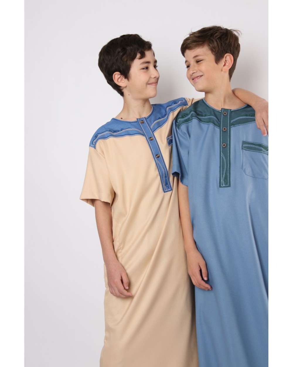 Children's Kamees with tribal pattern