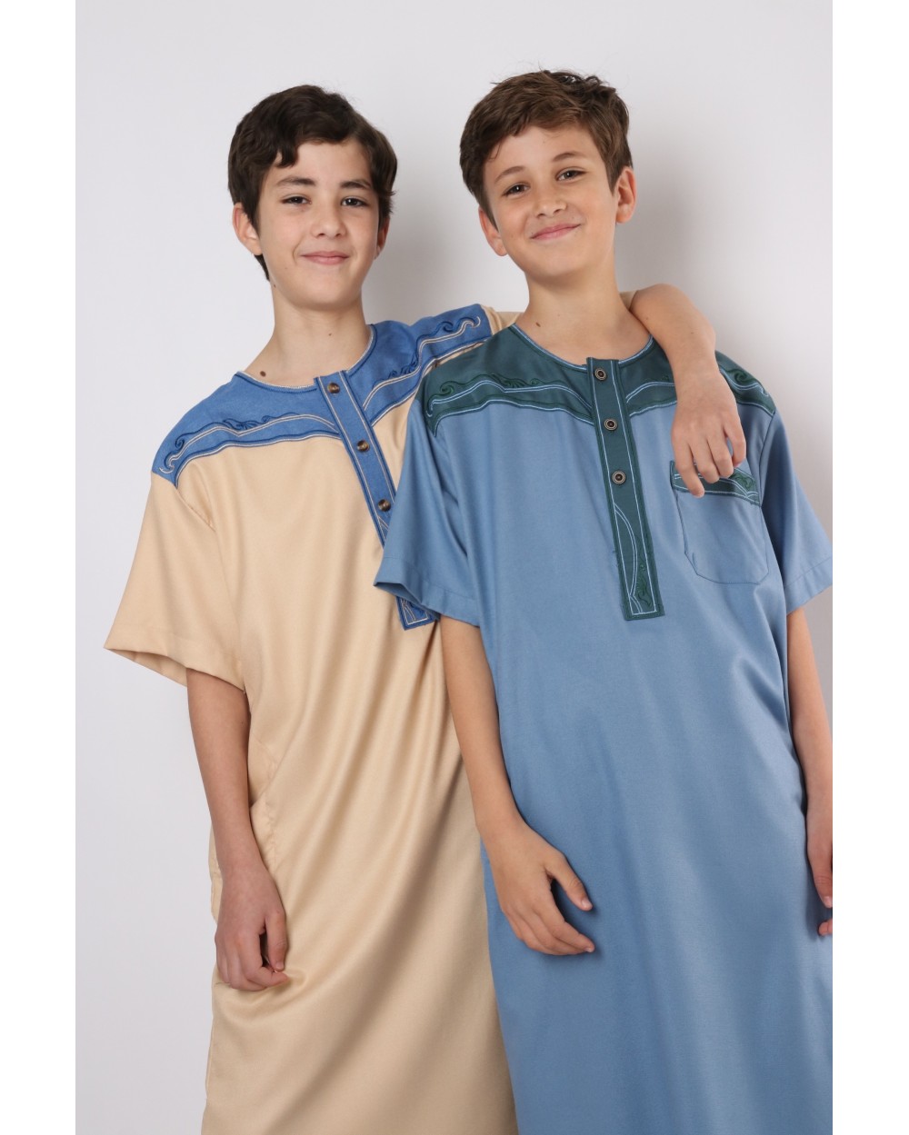 Children's Kamees with tribal pattern