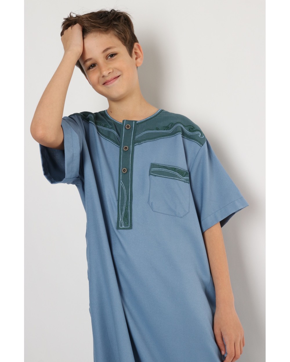 Children's Kamees with tribal pattern