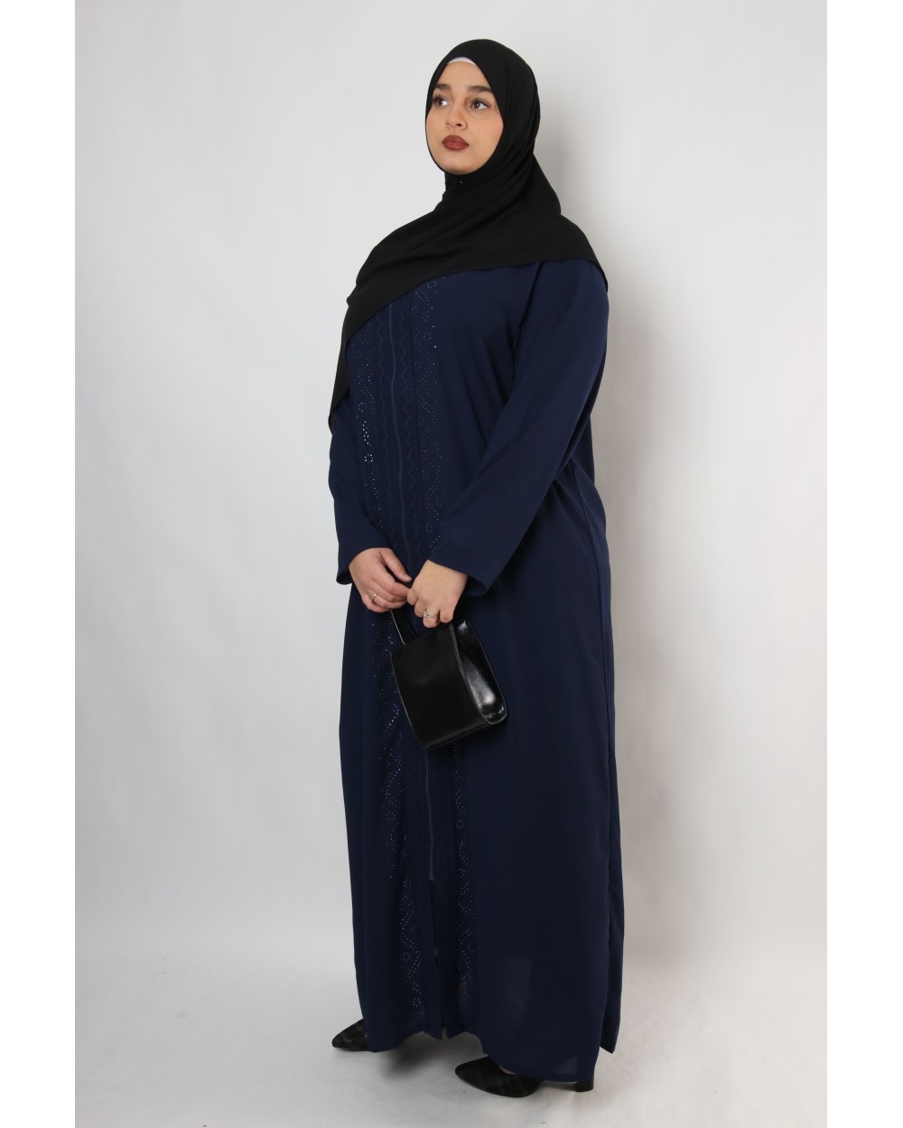 Daxira Djellaba with zip for women