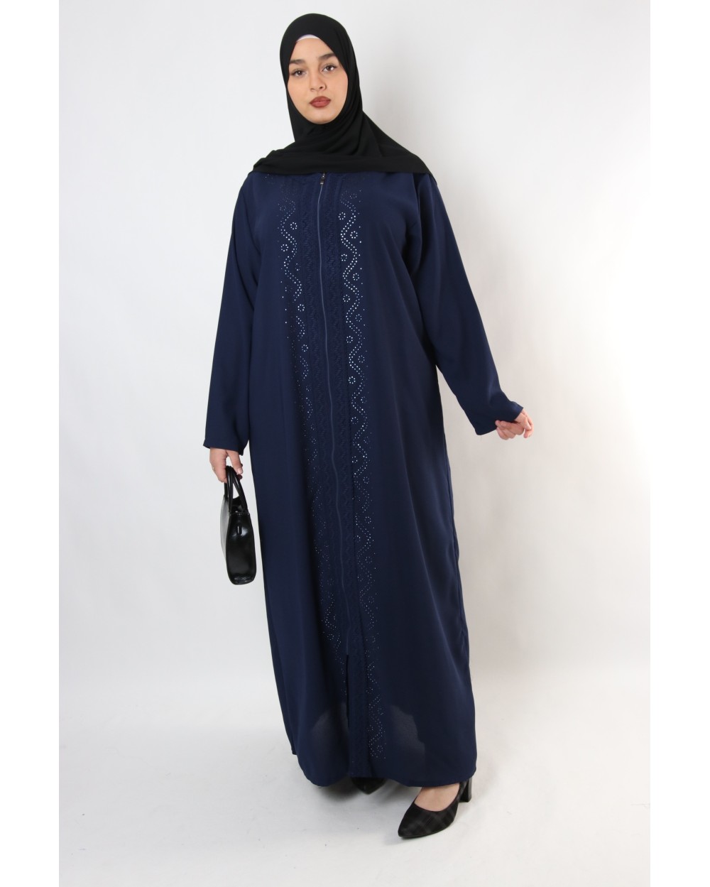 Daxira Djellaba with zip for women
