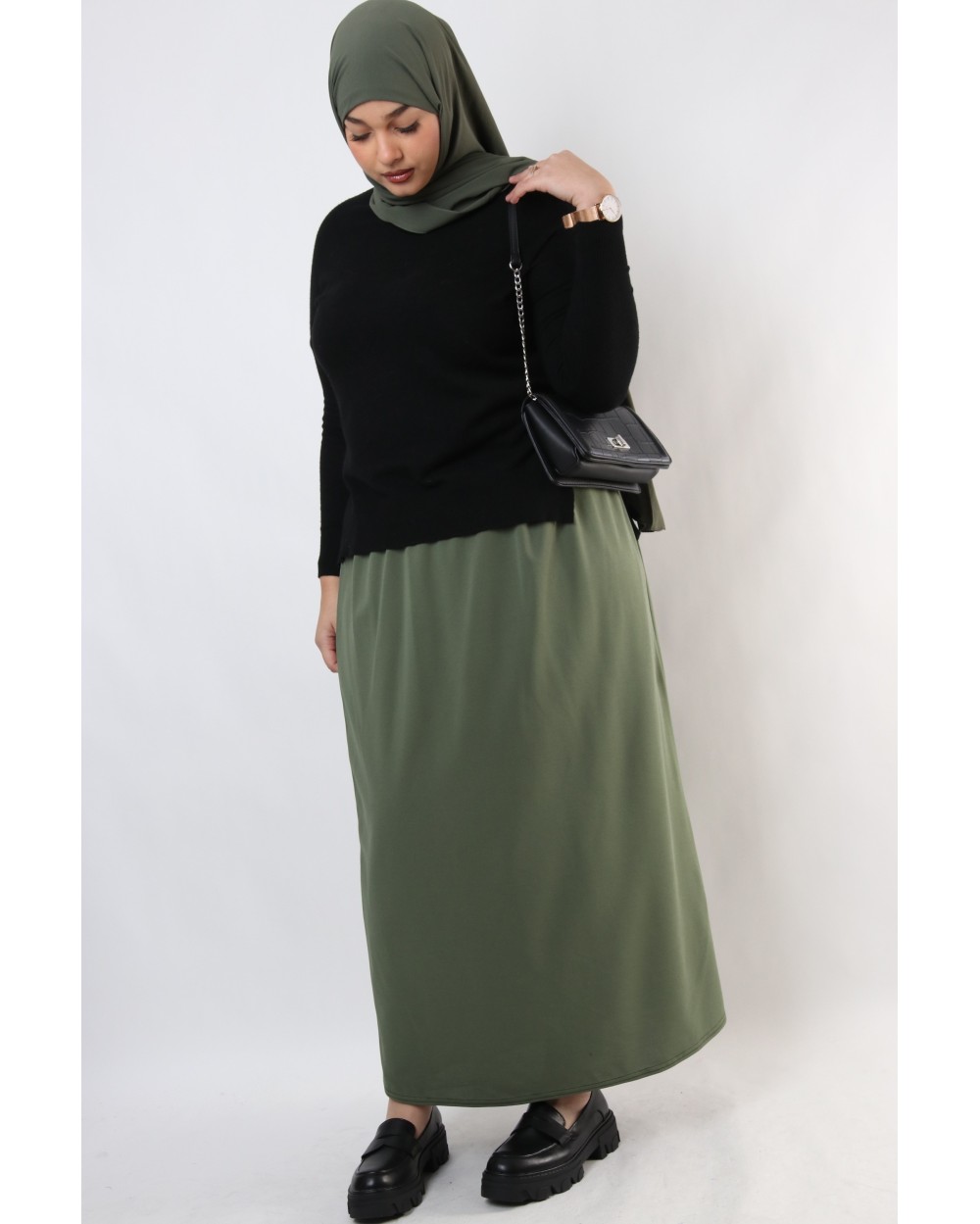 Large Jaïza flared skirt