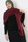 Maxi Cozy Scarf with metallic filament