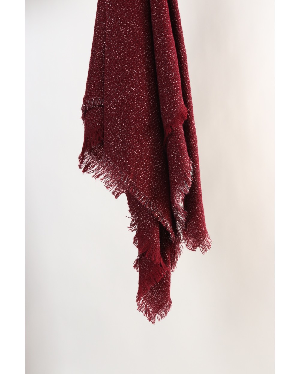 Maxi Cozy Scarf with metallic filament
