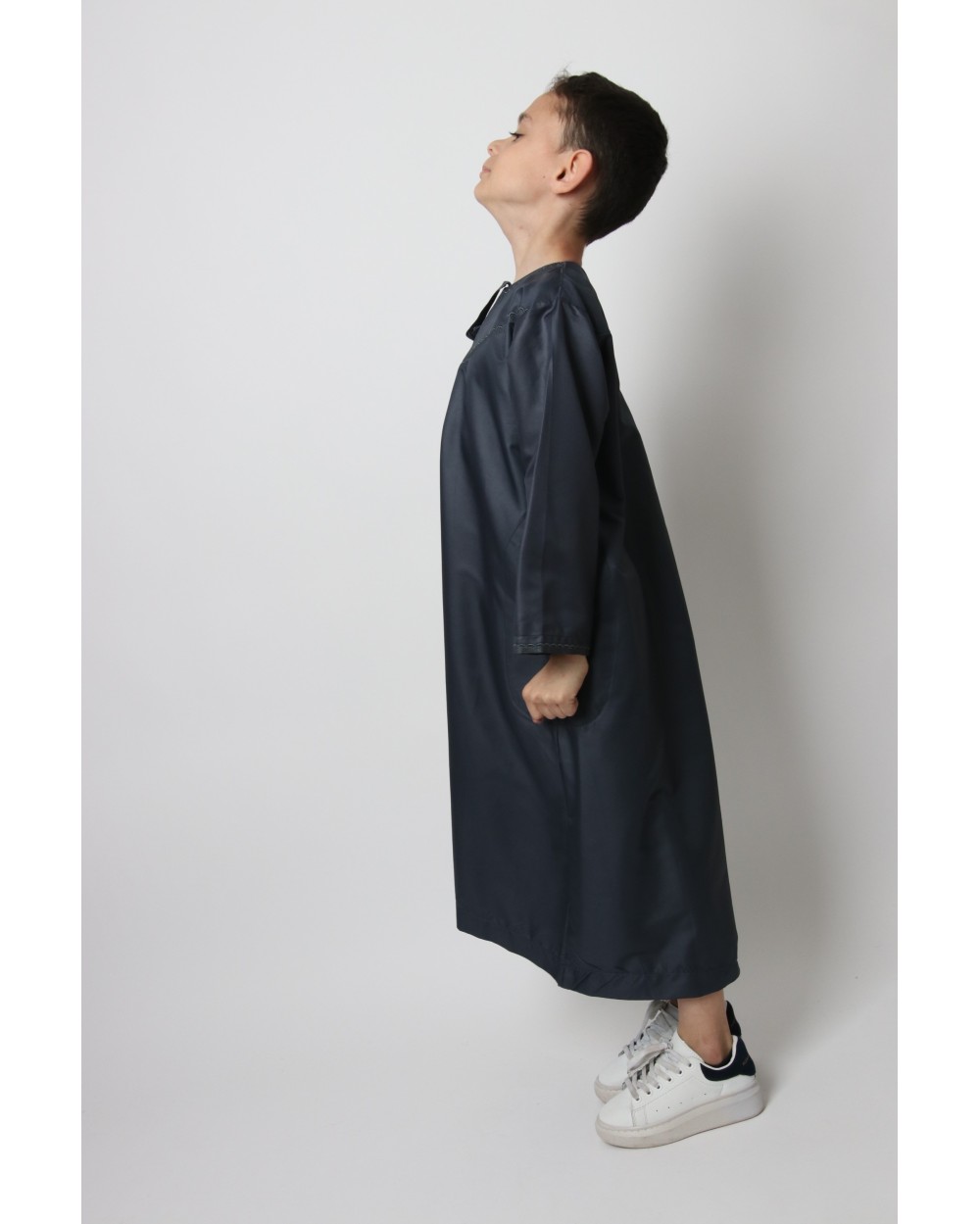 Qamis Omani Zein enfant broderie arcade