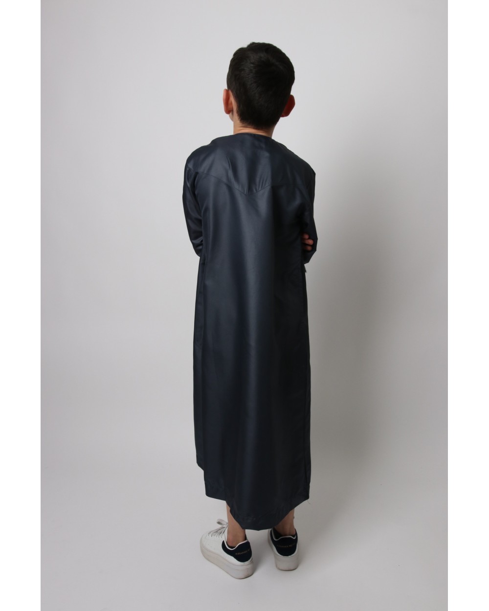 Qamis Omani Zein enfant broderie arcade