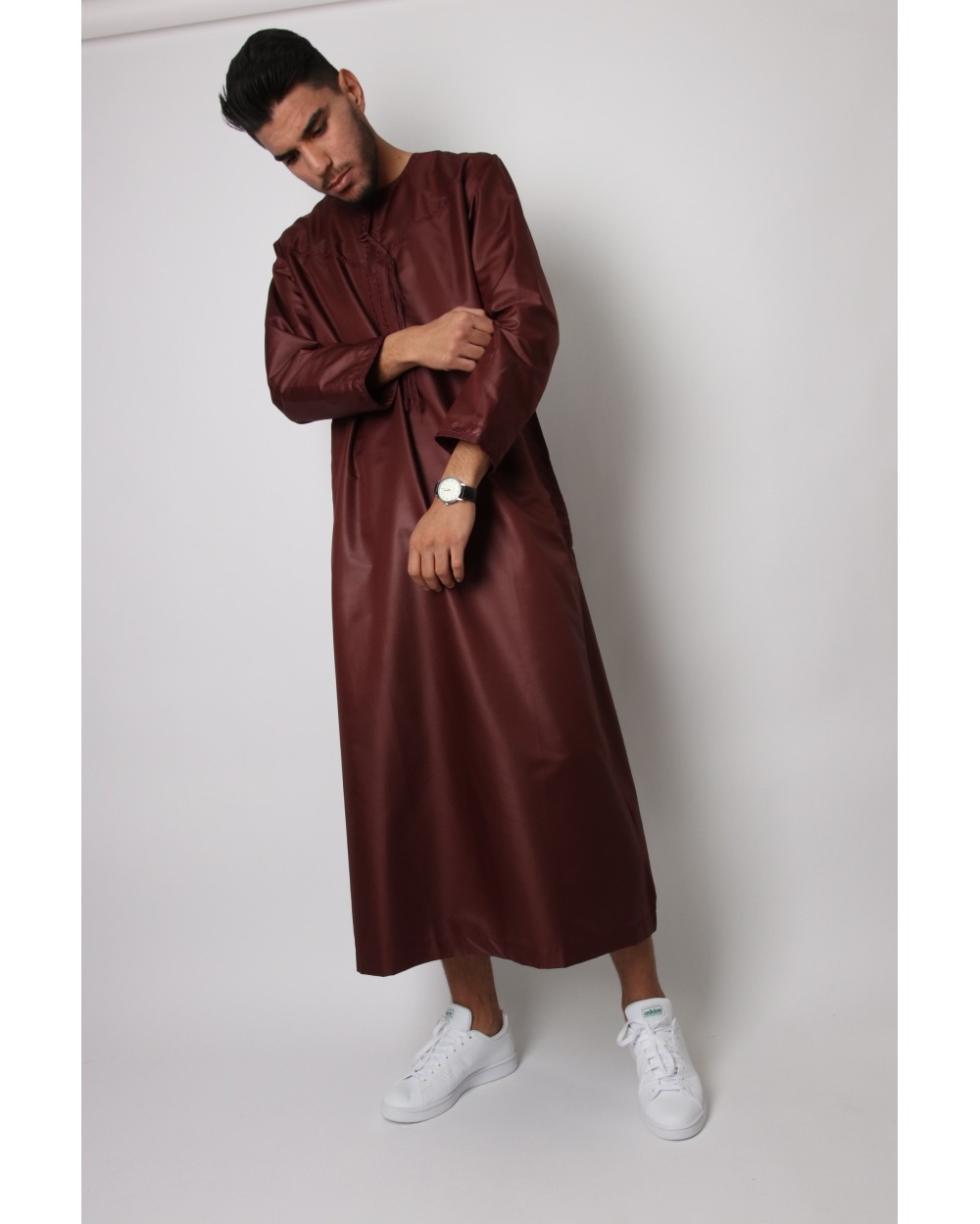 Qamis Omani Zein arcade embroidery