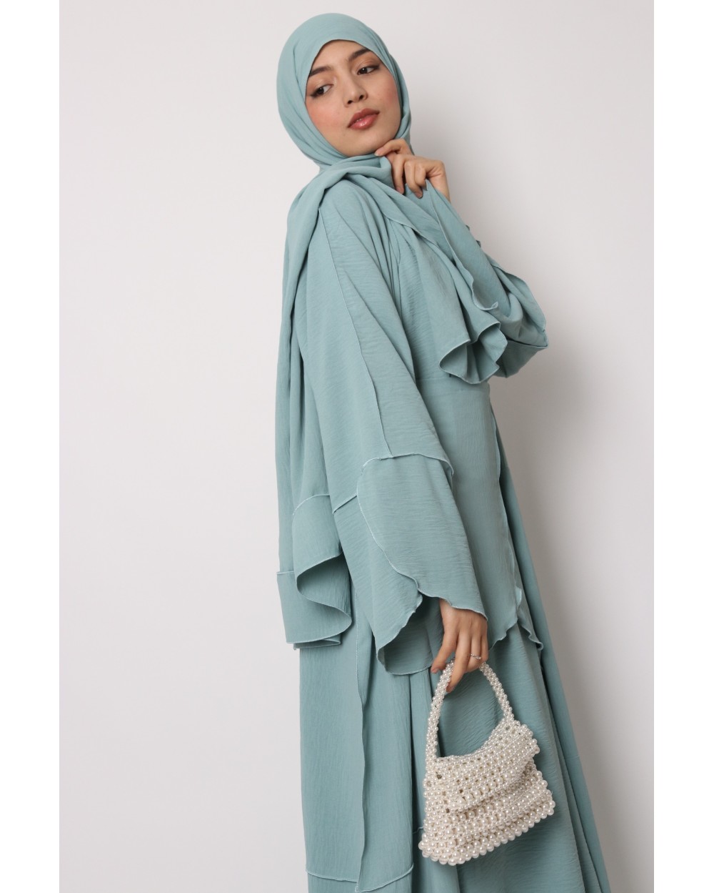 Abaya Kimono Hatta 4 pieces