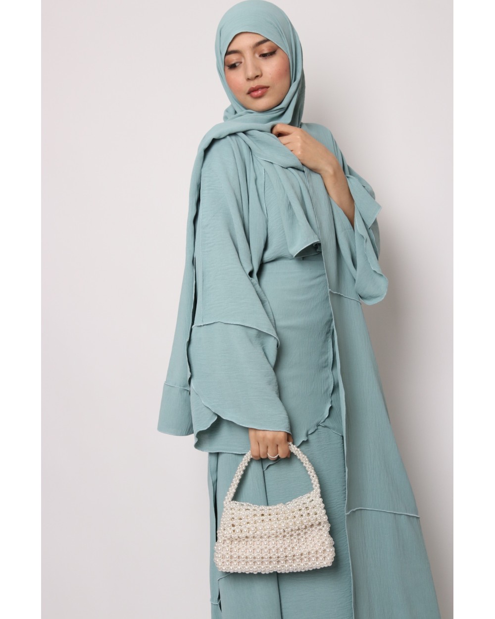 Abaya Kimono Hatta 4 pieces