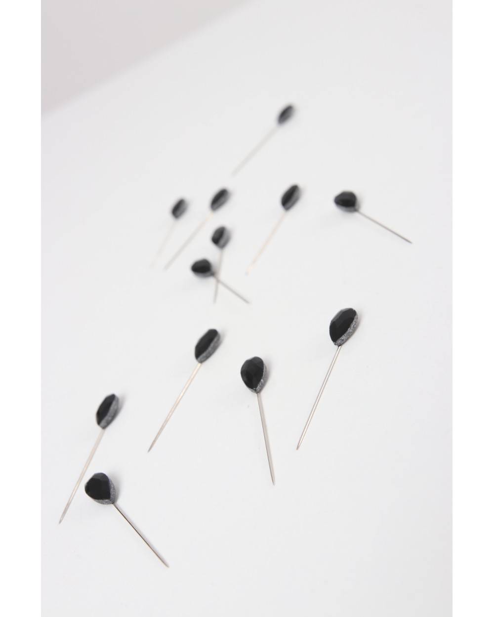 Set of 12 diamond hijab needles