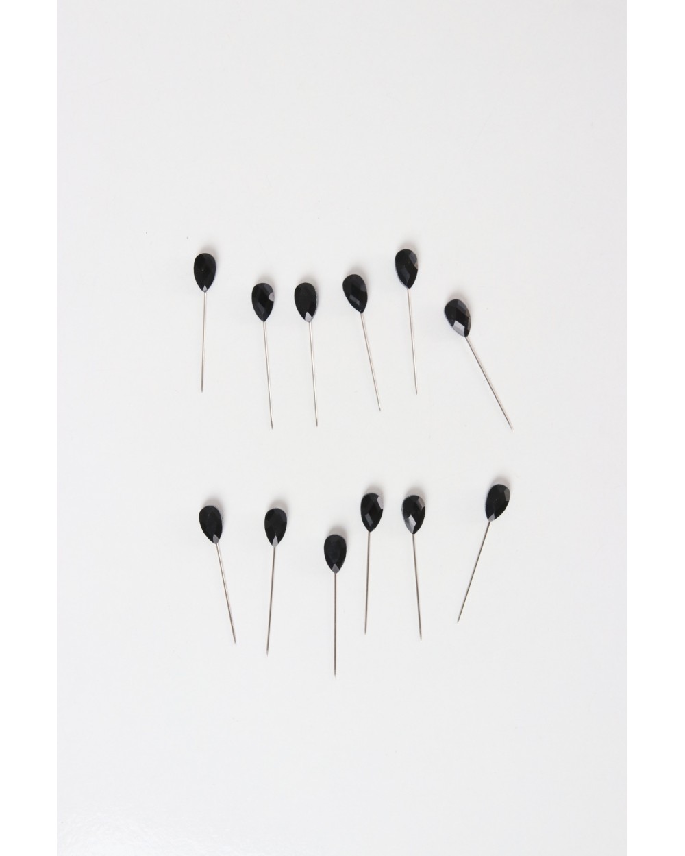 Set of 12 diamond hijab needles
