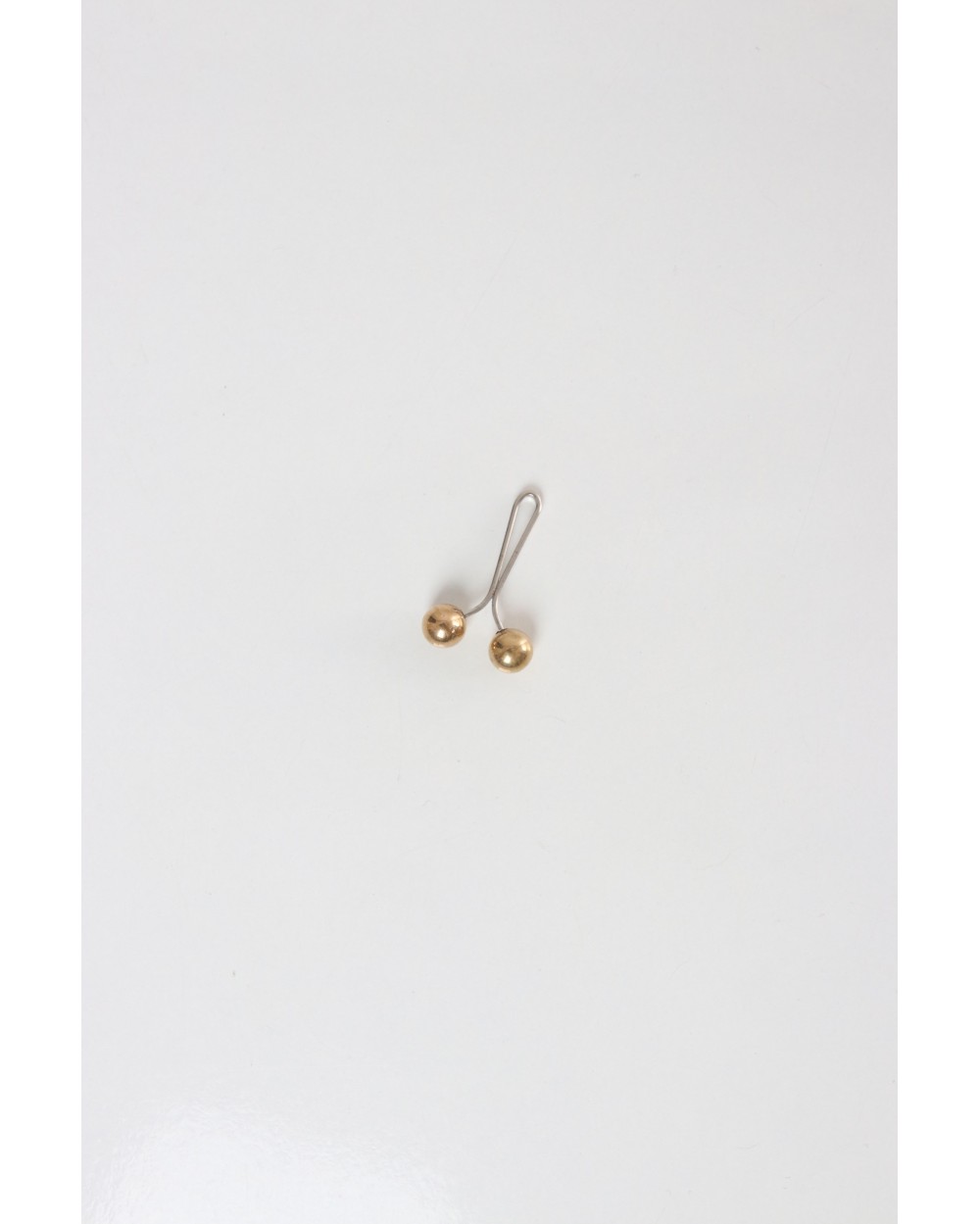 Set of 12 golden pearl hijab fasteners