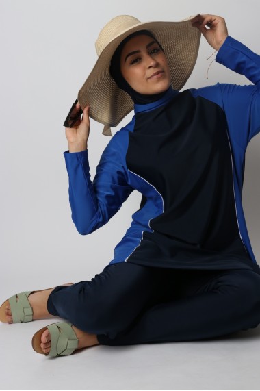 Burkini manches colorées Nelya