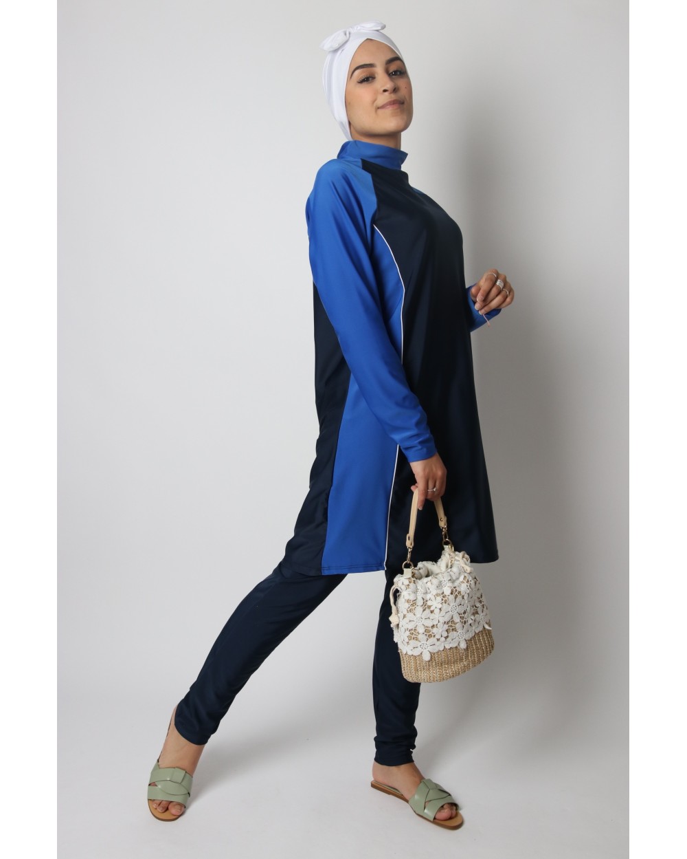 Burkini colored sleeves Nelya