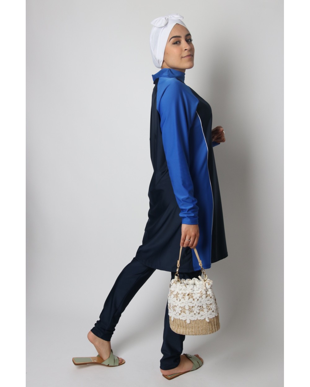 Burkini colored sleeves Nelya