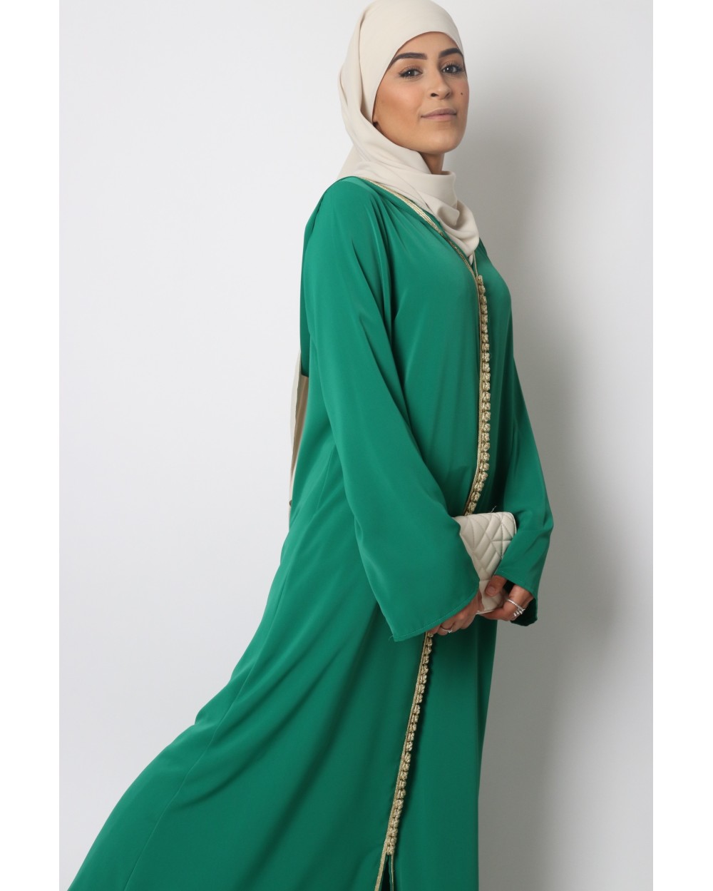 Djellaba Imane Oumi à capuche