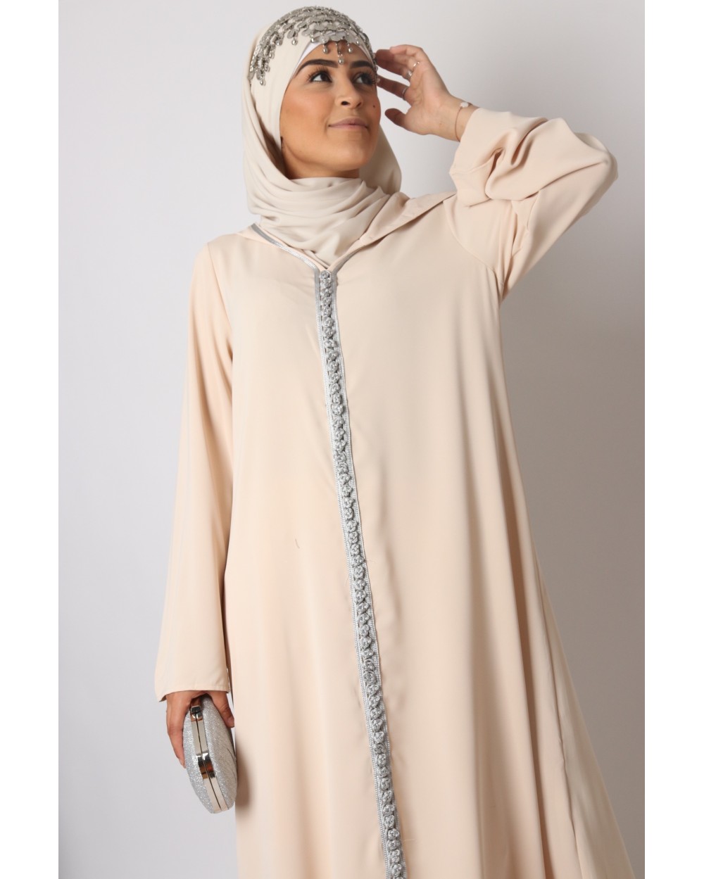 Djellaba Imane Oumi à capuche