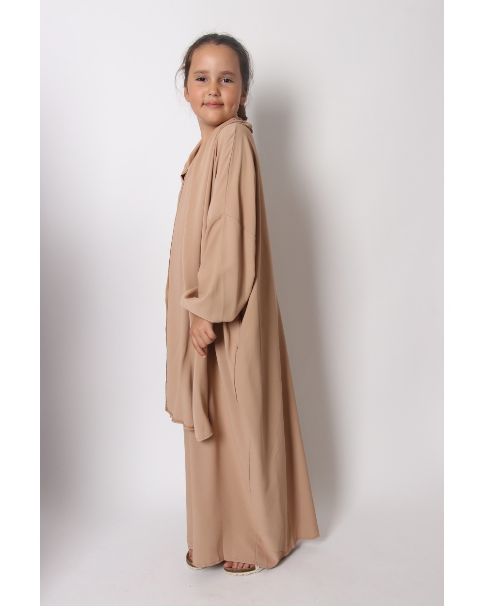 Binti integrated hijab butterfly abaya