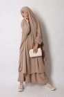 Jilbab 2 pièces sarouel Jamila