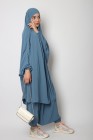 Jilbab 2 pièces sarouel Jamila