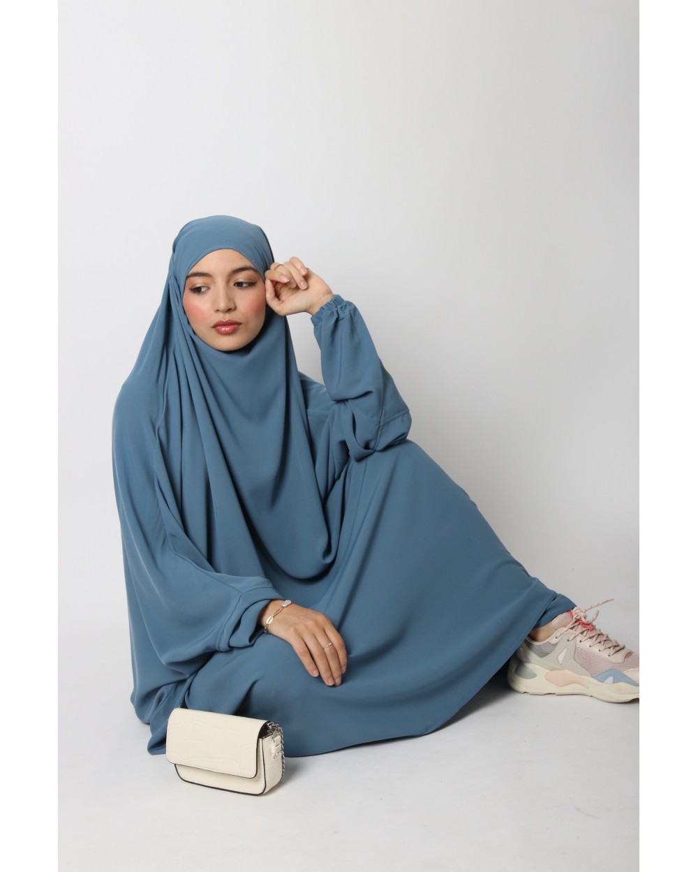 Jilbab 2 pièces sarouel Jamila
