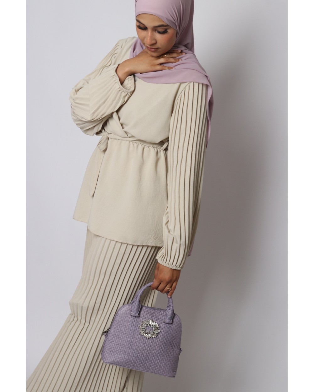 Ensemble Pantalon Jazz Plissée