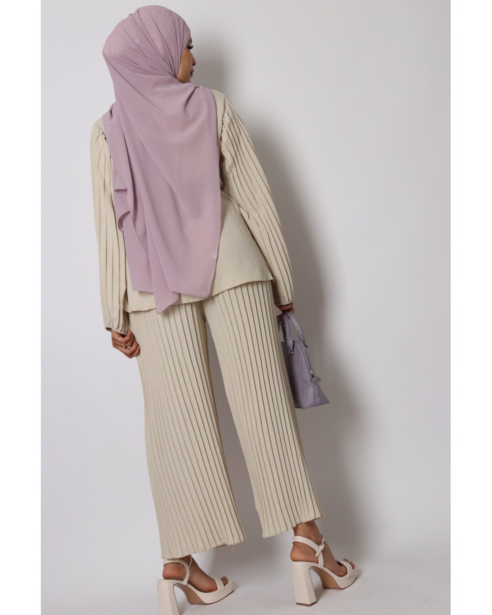 Pleated Jazz Pants Set