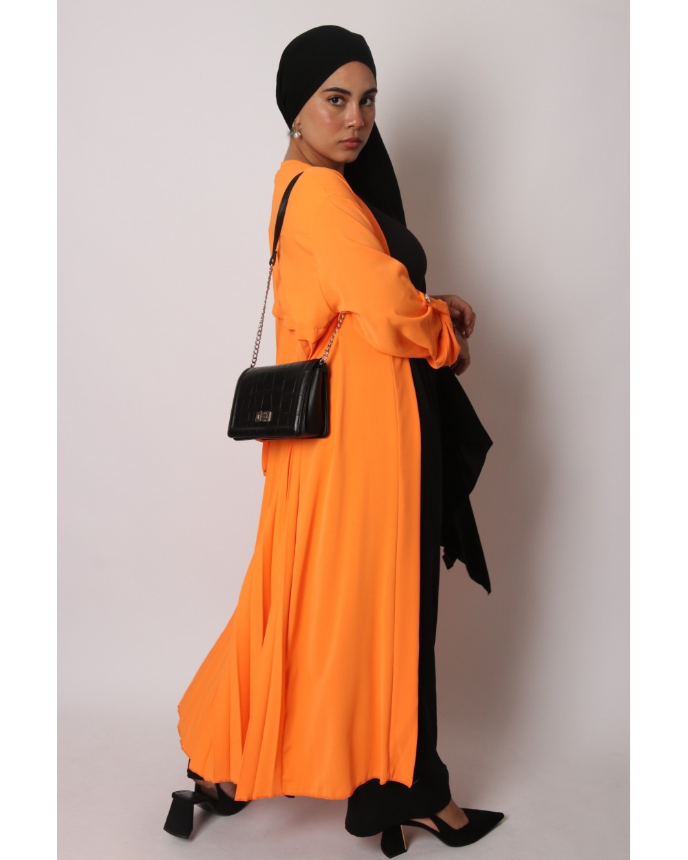 Elina pleated kimono