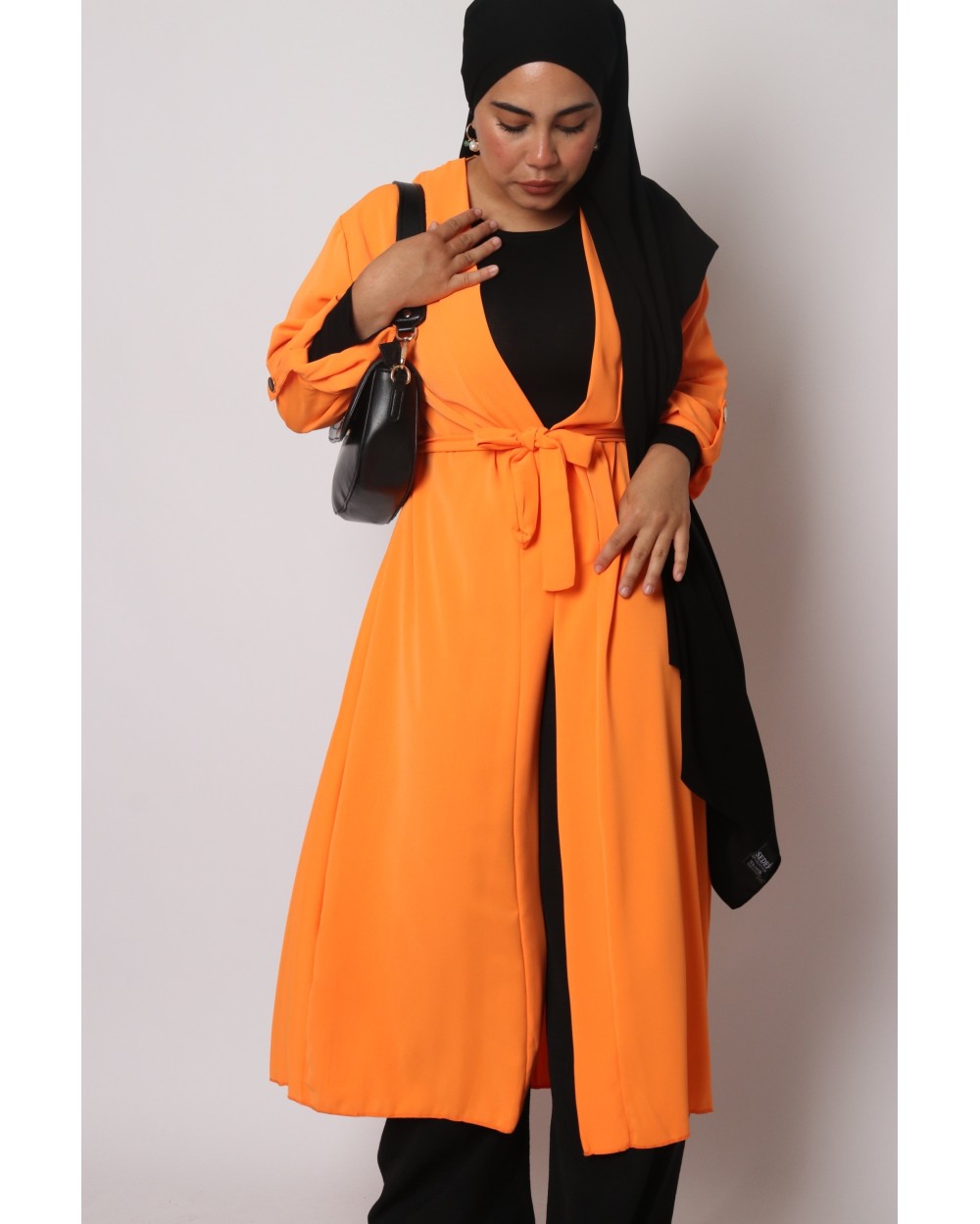 Elina pleated kimono