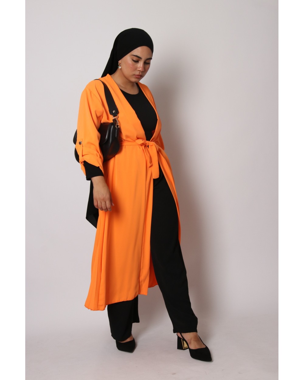 Elina pleated kimono