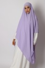 Khimar 2 voiles soie de medine mousseline